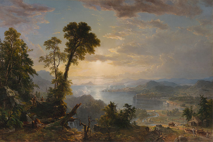 Progress (The Advance of Civilization) (1853), Asher B. Durand. Virginia Museum of Fine Arts