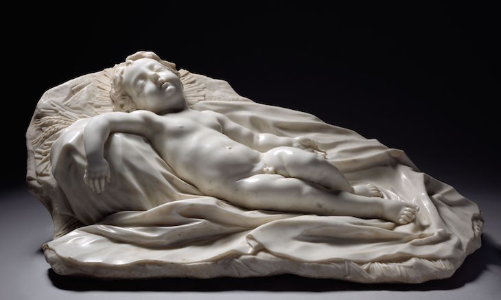 Sleeping Christ Child, Filippo Parodi