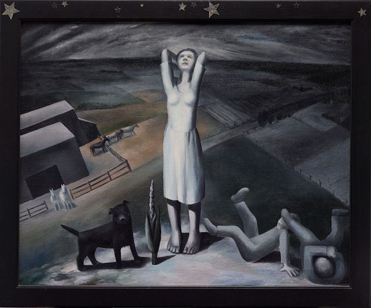 Star Gazing in Texas (1938), Ida Ten Eyck O’Keeffe. Dallas Museum of Art