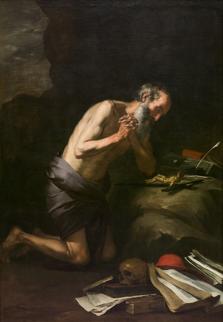 The Penitent Saint Jerome (c. 1650), Bartolomé Esteban Murillo. Museo del Prado