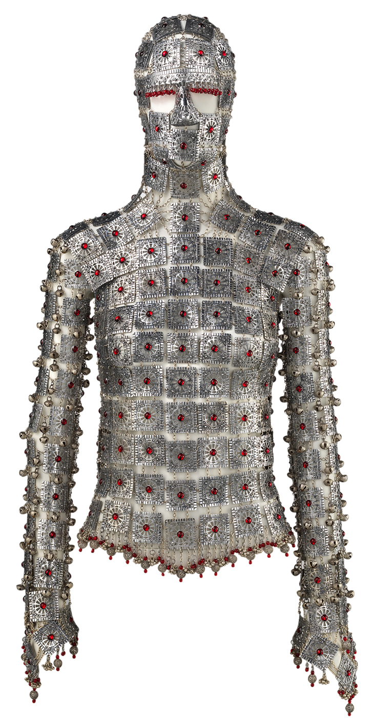 Yashmak (2000; edition from 2017), designed by Shaun Leane for Alexander McQueen. Metropolitan Museum of Art, New York