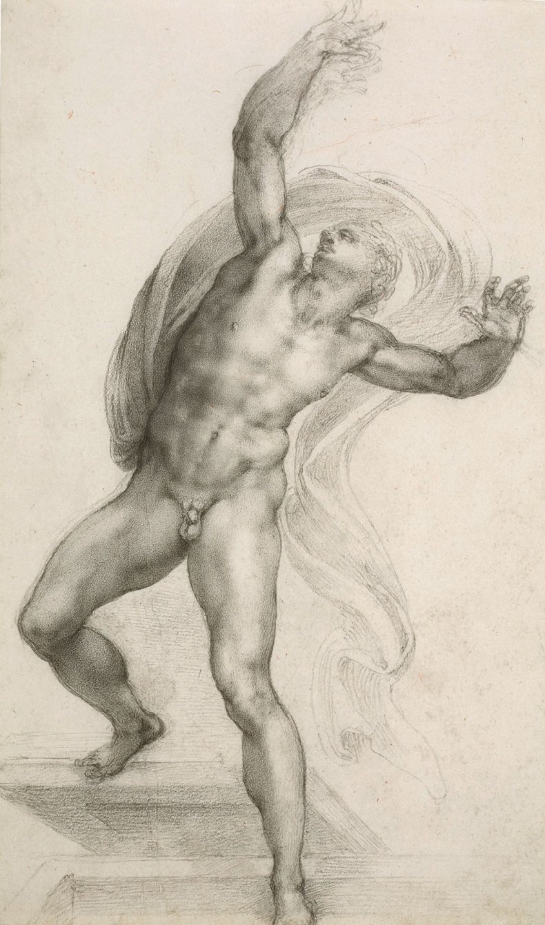 The Risen Christ (c. 1532–33), Michelangelo Buonarroti.