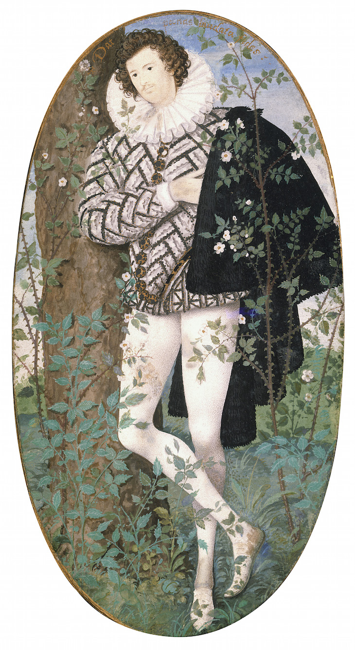 Young Man among Roses, Hilliard