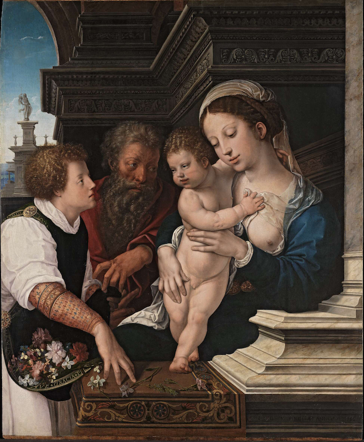 La Sainte Famille, Bernard van Orley