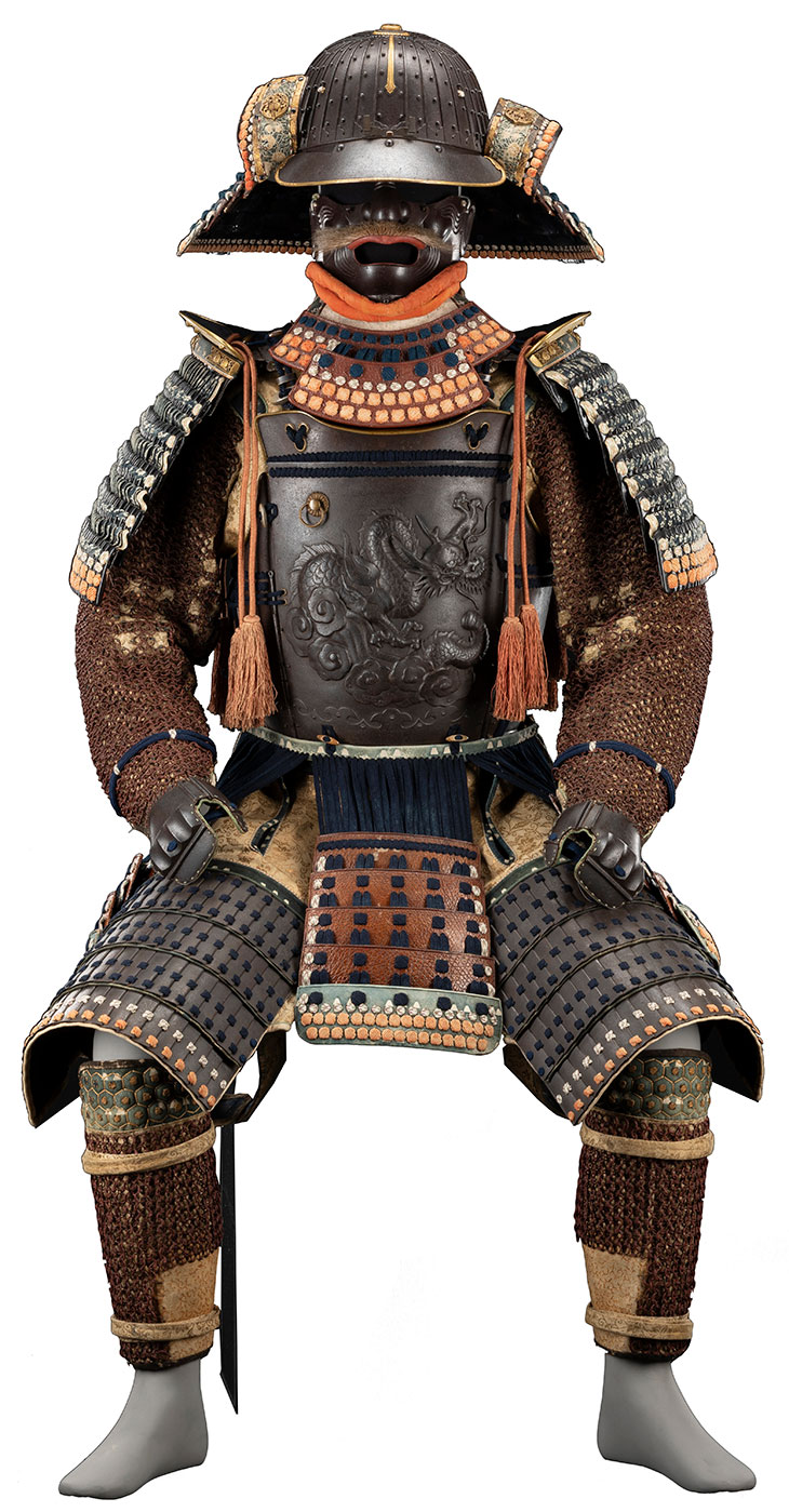 Samurai armour (early 19th century), Japan. National Museums Scotland