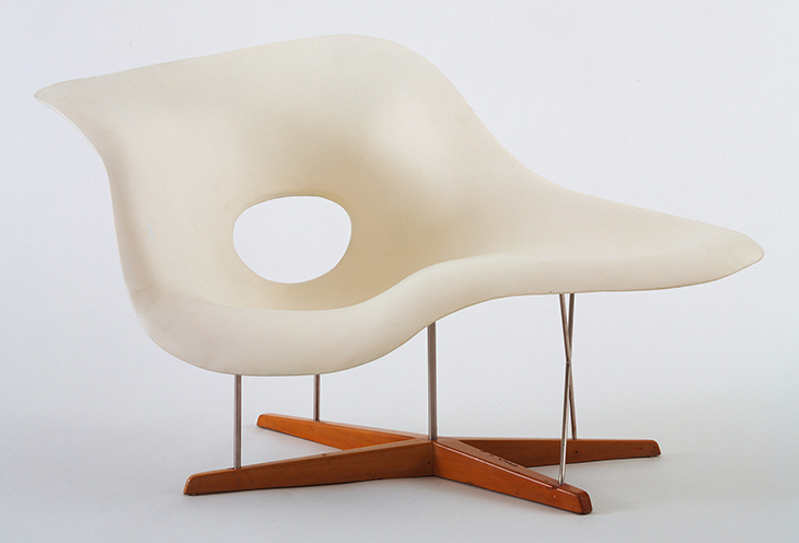 Prototype for Chaise Longue (La Chaise) (1948), Charles Eames and Ray Eames
