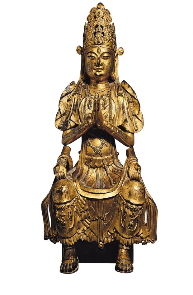 Guanyin (11–12th century), Dali kingdom, Yunnan, China. Christie’s New Yor ($4–$6m).