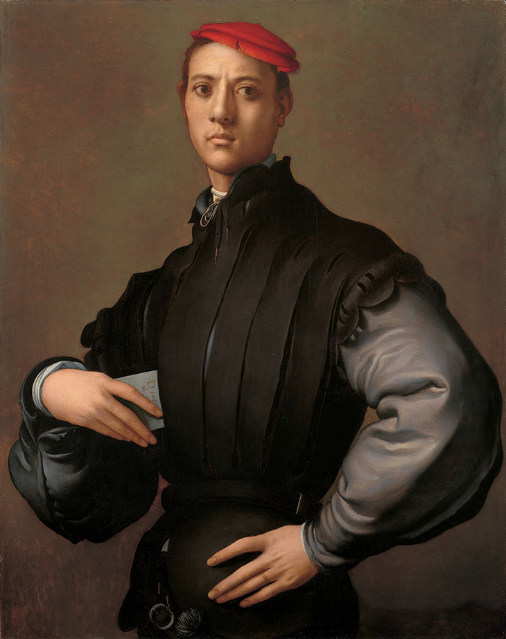 Portrait of a Man (Carlo Neroni) (1529–30), Jacopo Carucci, known as Pontormo.