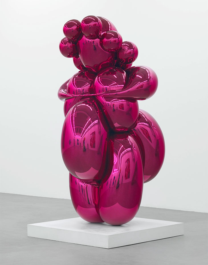 Balloon Venus (Magenta) (2008–12), Jeff Koons. The Broad Art Foundation, Los Angeles.