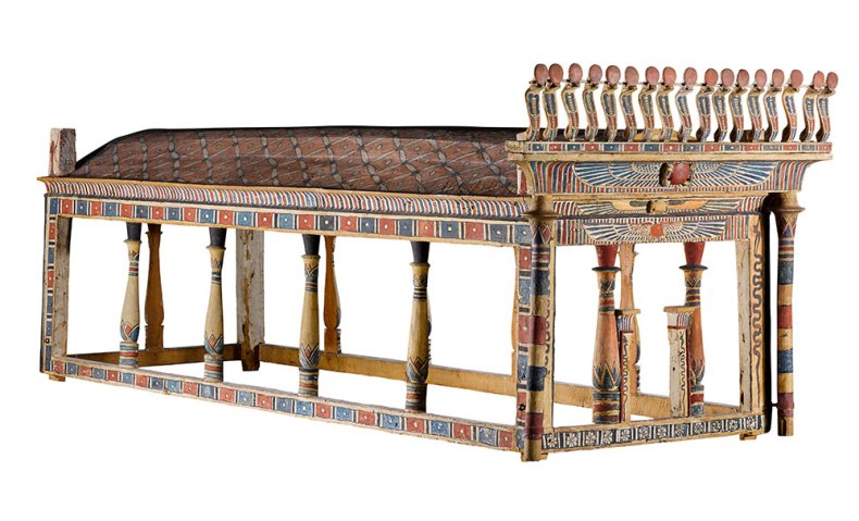 Canopy from tomb of Montseuf (c. 9 BC), Thebes. National Museums Scotland