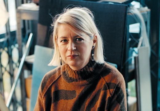 Elizabeth Price, photographed at her studio in London in December 2018, portrait by Tereza Červeňová