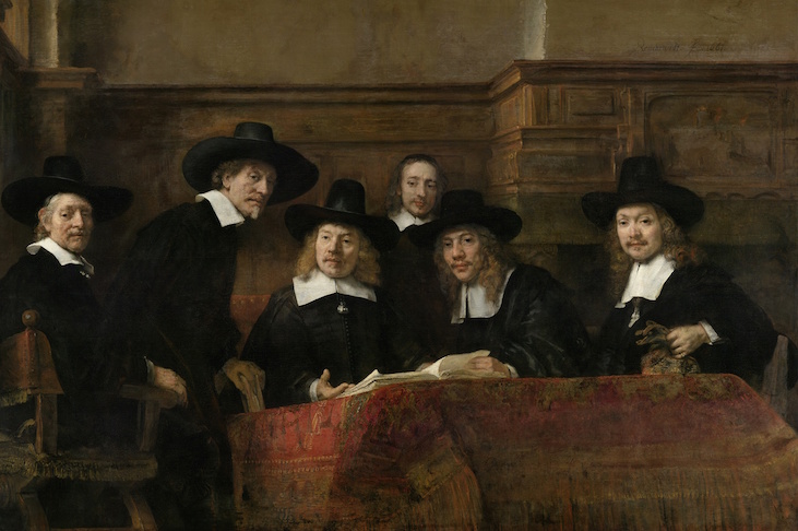 The Wardens of the Amsterdam Drapers’ Guild (known as The Syndics), Rembrandt