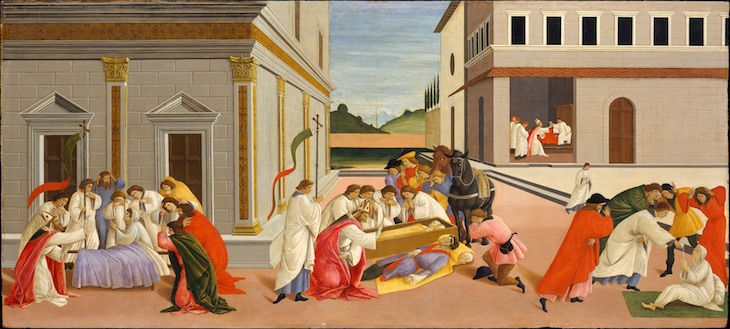 Three Miracles of Zenobius, Botticelli
