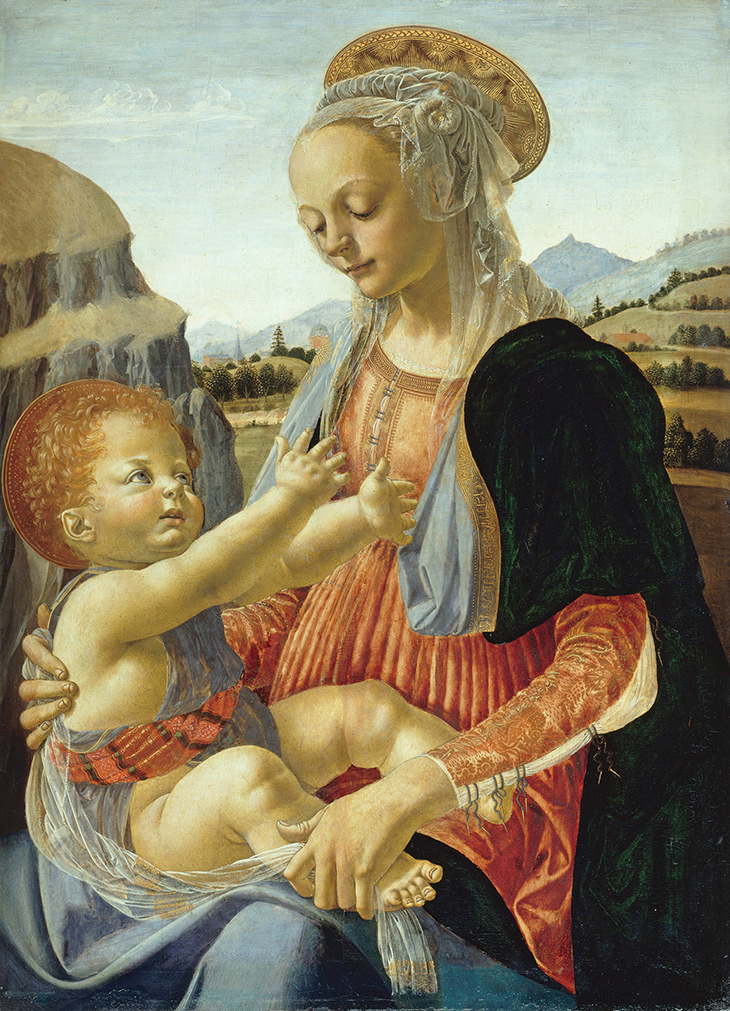 Madonna and Child (c. 1475), Verrocchio.