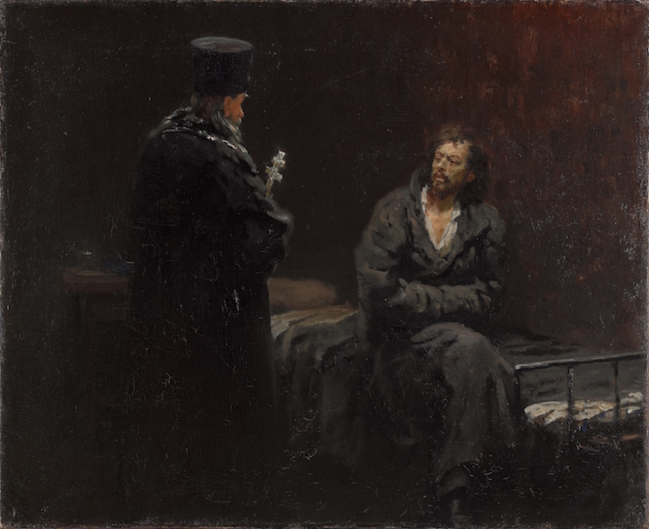 Refusal of Confession, Ilya Repin