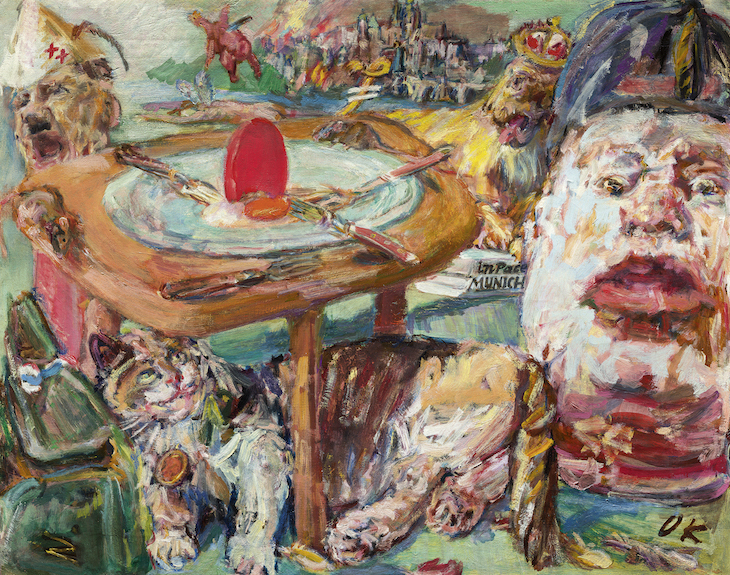 The Red Egg, Oskar Kokoschka