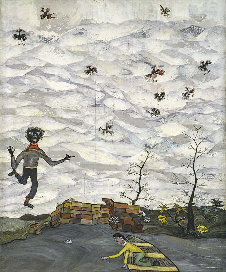 Landscape with Birds (1940), Lucian Freud.