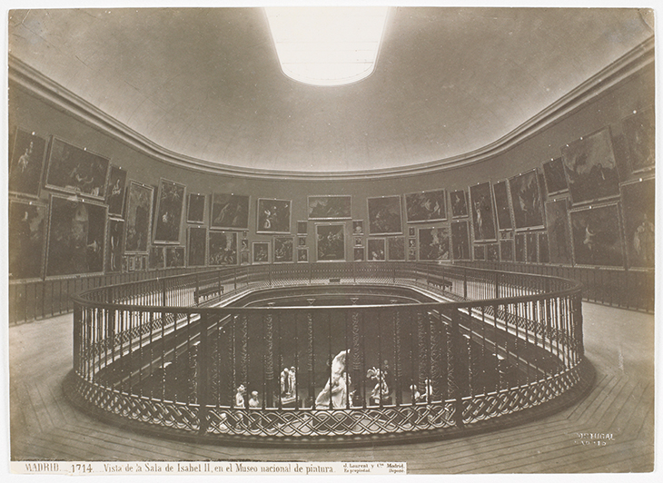 The Queen Isabel II gallery in the Museo del Prado (photograph: Jean Laurent, 1879)