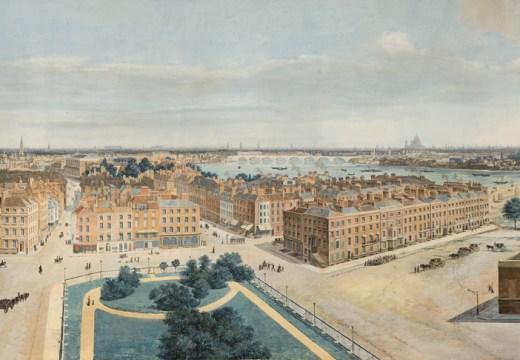 Panorama of London (1815), Pierre Prévost. Museum of London