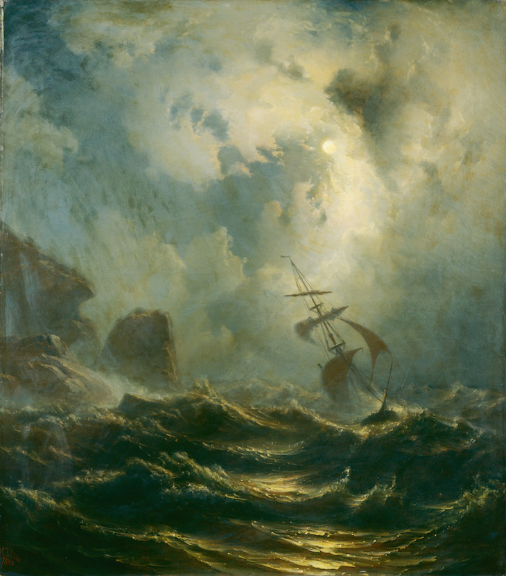 Stormy Night at Norwegian West, Baade