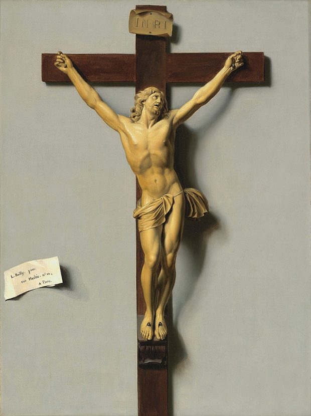 Trompe-l'oeil Crucifix of Ivory and Wood, (1812), Louis-Léopold Boilly. Jean-Luc Baroni, London, Photo: courtesy the owner