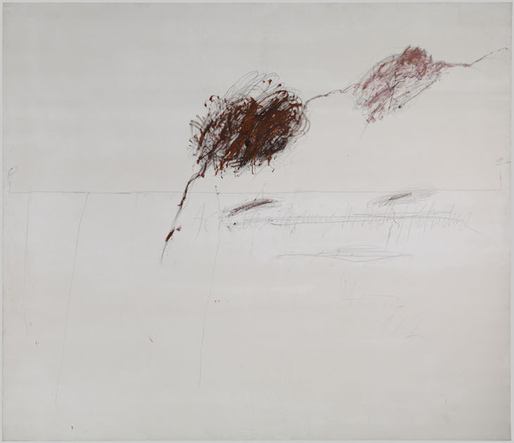 Achilles Mourning the Death of Patroclus, Twombly