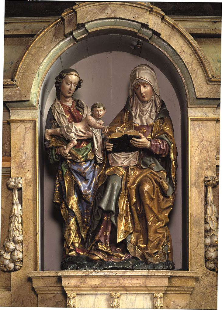 Saint Anne with the Virgin and Child in Parochie Sint-Augustinus, Elsloo, Master of Elsloo.