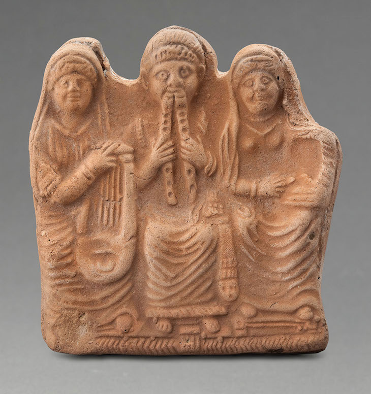 Group of musicians (late 1st century BC), Petra.