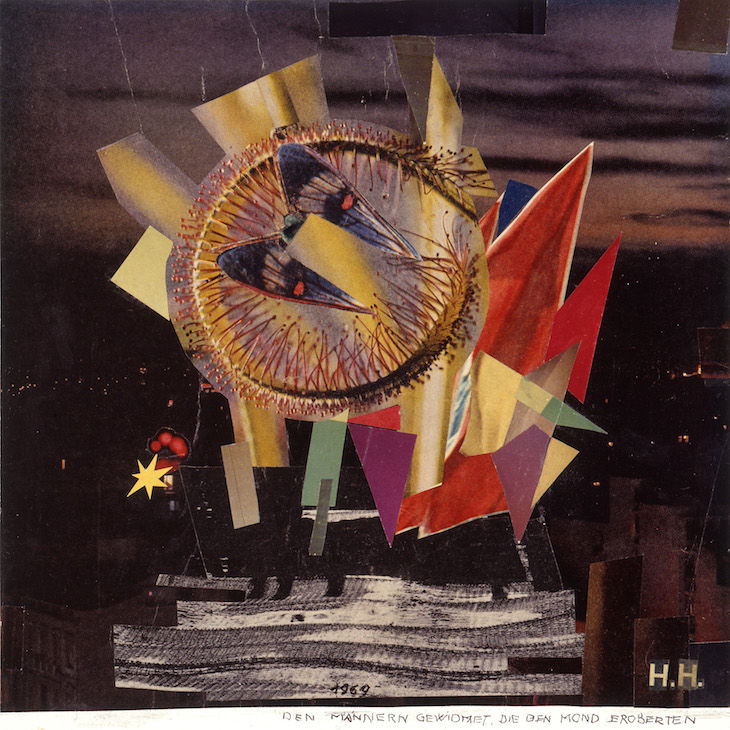 Dedicated to the Men Who Conquered the Moon, Hannah Hoch 