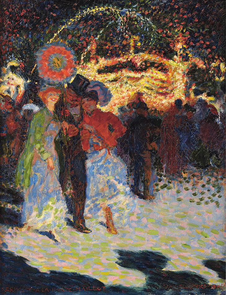 Kermesse à la Porte Maillot (1906), Jan Sluijters. Private collection