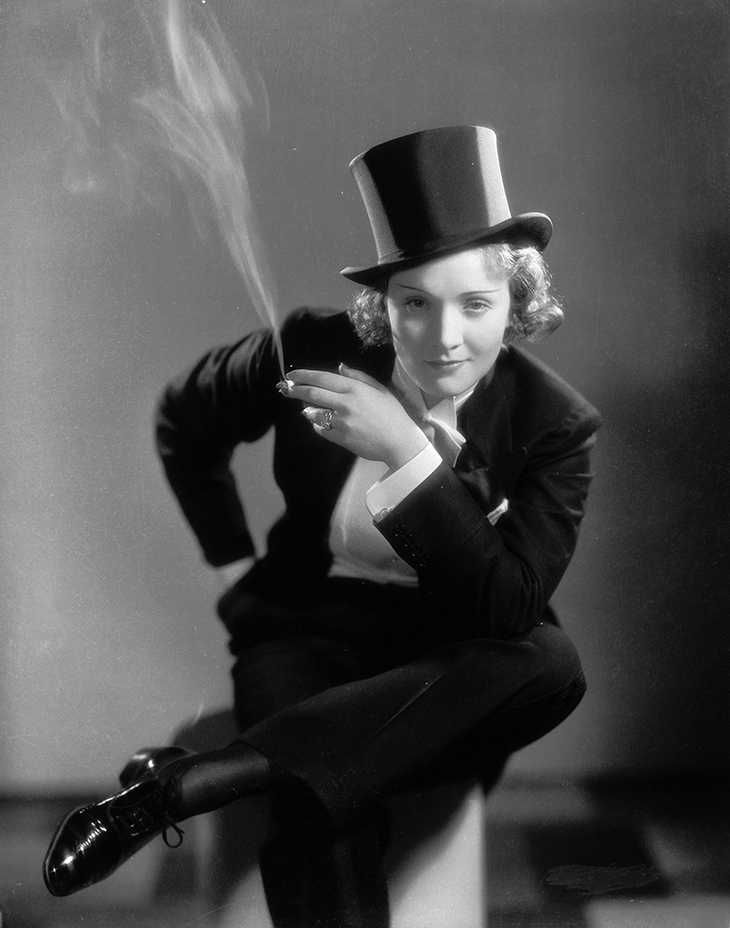 Tuxedo worn by Marlene Dietrich in the film ‘Morocco’ (1930).
