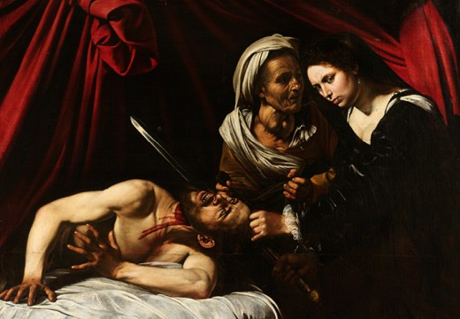 Judith and Holofernes, (c. 1607), attributed to Caravaggio, photo: © Cabinet Turquin