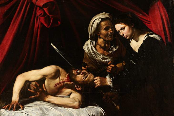 Judith and Holofernes, (c. 1607), attributed to Caravaggio, photo: © Cabinet Turquin