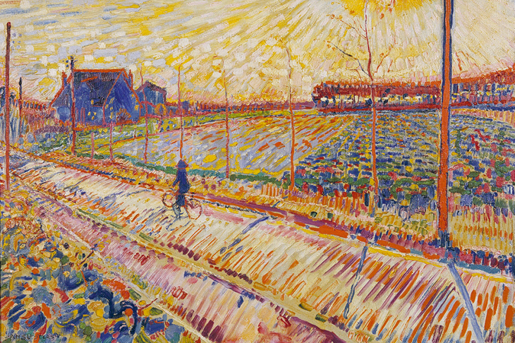 Laren Landscape with October Sun (1910), Jan Sluijters. Stedelijk Museum Schiedam.