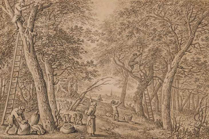 Fruit Harvest (September) (1670), Herman Saftleven. Onno van Seggelen (€55,000)