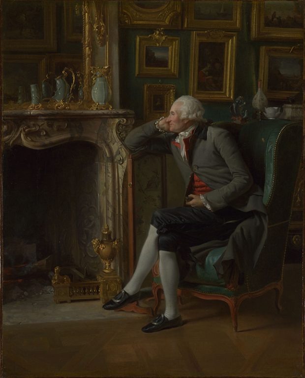 The Baron de Besenval in his Salon de Compagnie (1791), Henri-Pierre Danloux, National Gallery, London