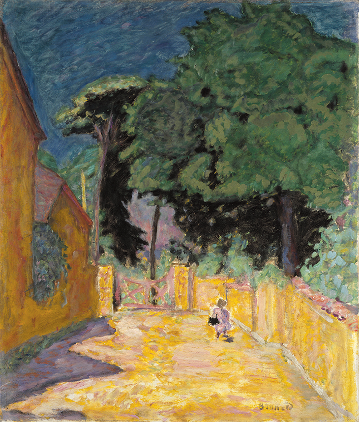 Lane at Vernonnet (1912-14), Pierre Bonnard.