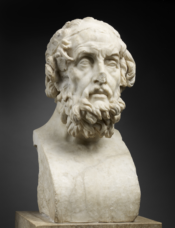 Homer (2nd century AD, after an original of around 150 BC), Roman.