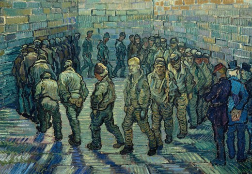 Prisoners Exercising (1890), Vincent van Gogh.