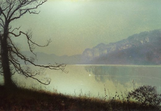 At the Lakeside, Moonlight, Grimshaw