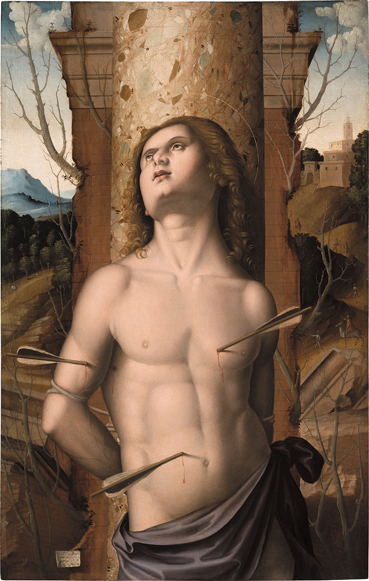 Saint Sebastian (1525), Marco Palmezzano.