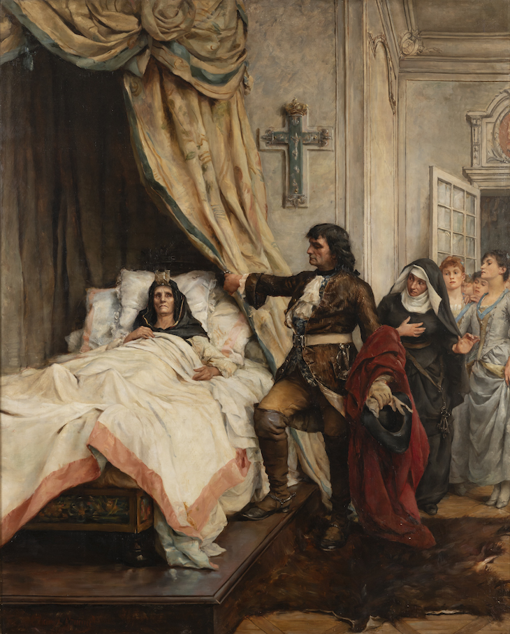 Peter the Great visiting Madame de Maintenon (late 19th/early 20th century), Thérèse de Champ-Renaud.