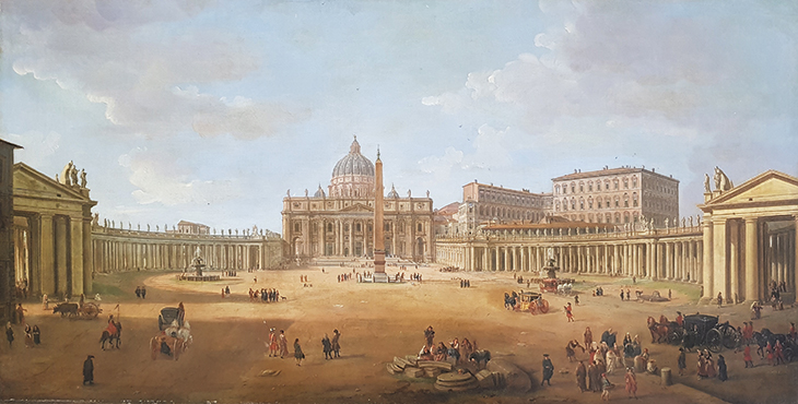 Piazza San Pietro (1715), Caspar van Wittel
