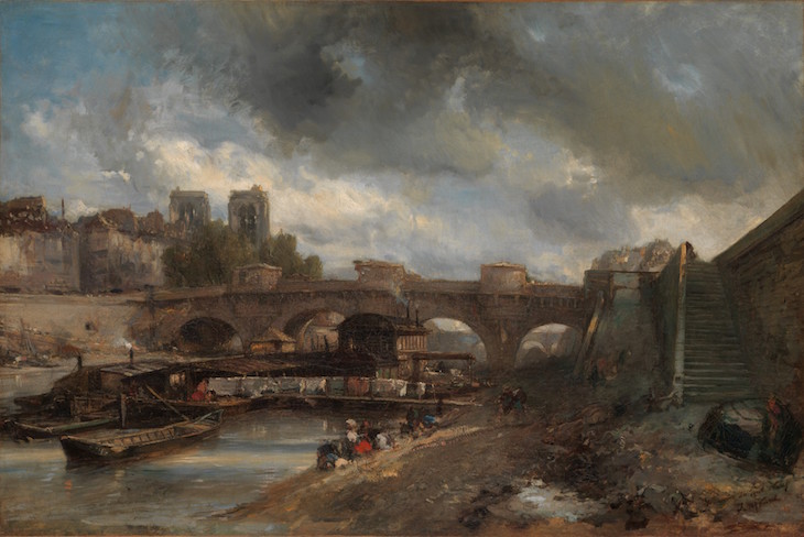 The Pont Neuf (1849–50), Johan Barthold Jongkind.