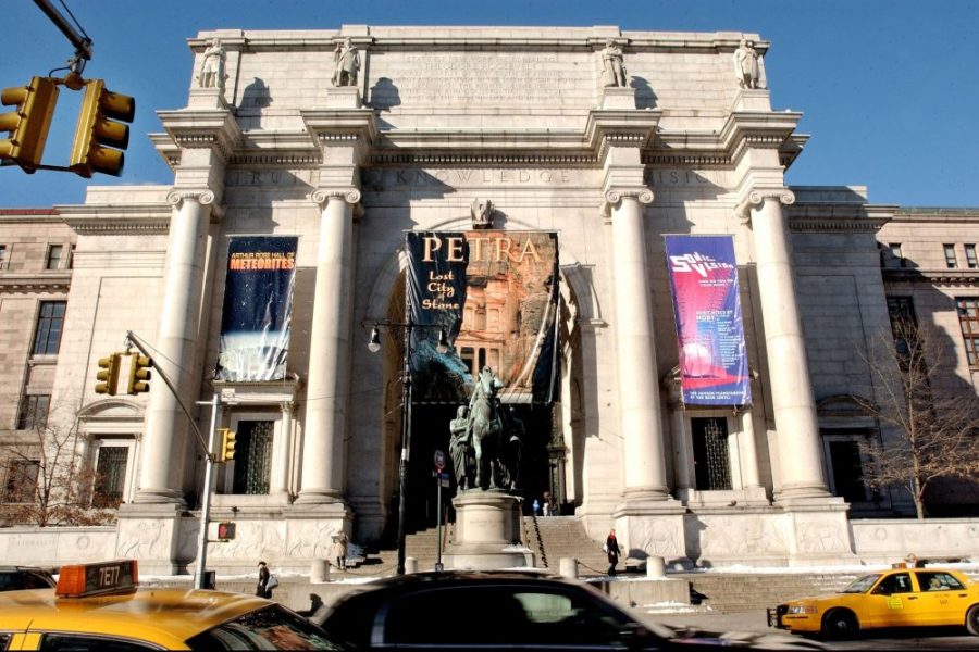The American Museum of Natural History photographed in 2004.