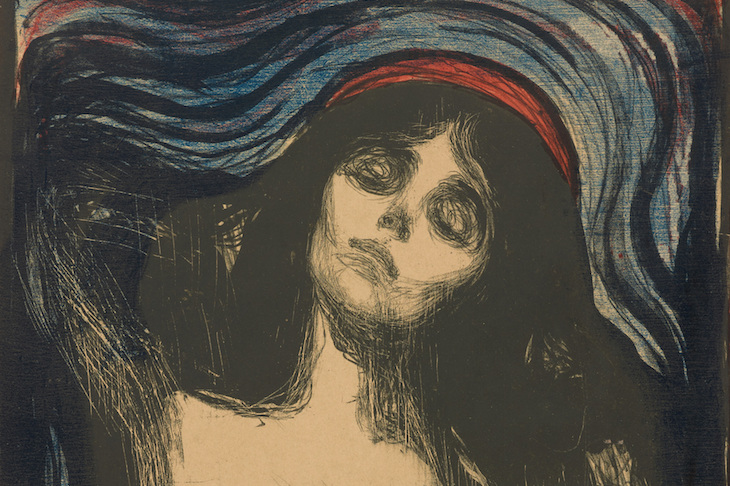 (detail; 1895/1902), Edvard Munch.