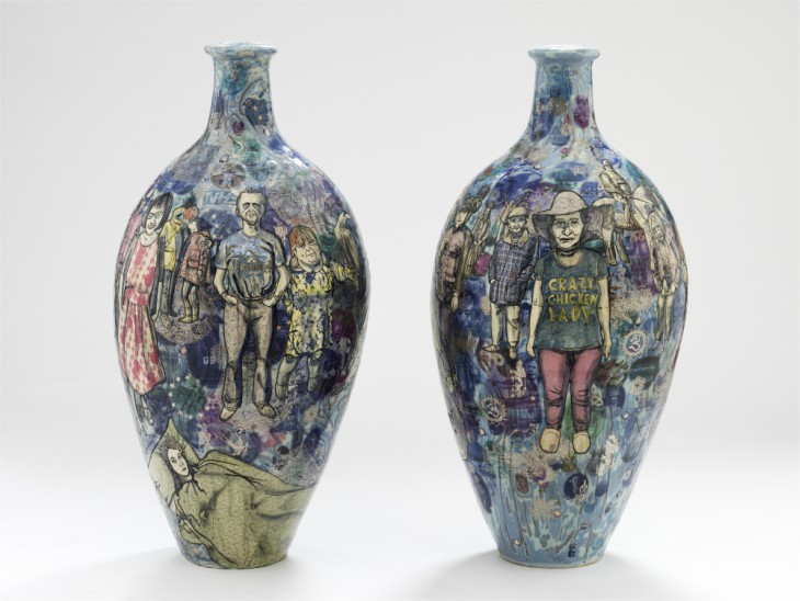 Matching Pair (2017), Grayson Perry. 