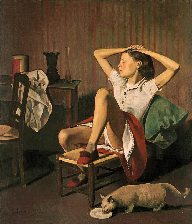 Thérèse Dreaming (1938), Balthus. Metropolitan Museum of Art, New York.