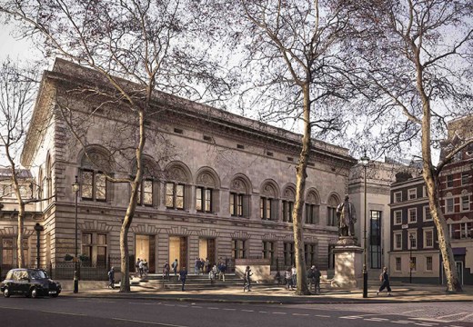 Proposed North Façade entrance and forecourt by Jamie Fobert Architects and Purcell