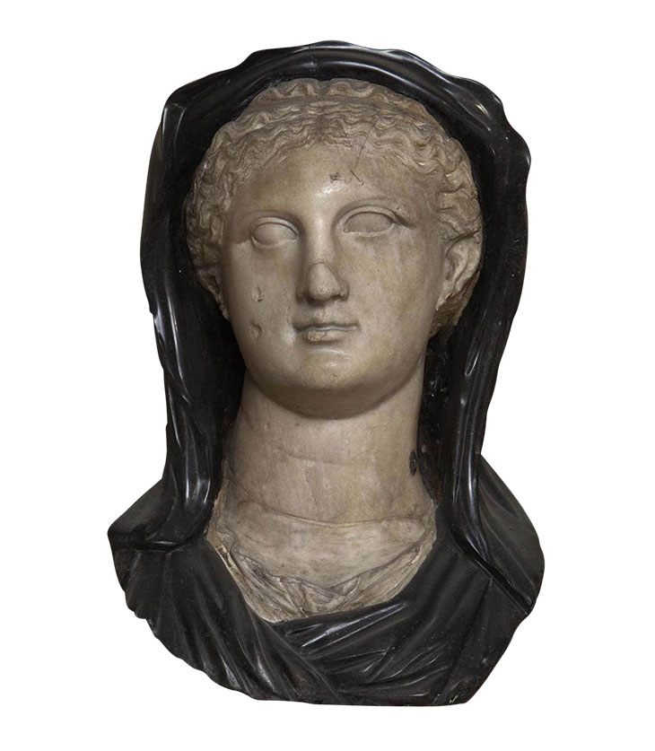 Portrait of a woman (Arsinoë II?) (probably early 1st century AD after a Hellenistic original, with 16th-century additions). Museo Archeologico Nazionale di Venezia
